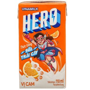 Thức Uống Sữa Trái Cây – Vị Cam – Vinamilk Hero